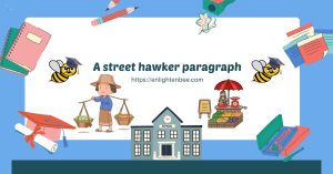 A street hawker paragraph