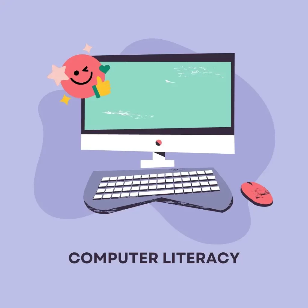 Computer Literacy in use of internet